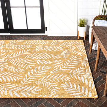 Nevis Palm Frond Indoor/outdoor Area Rug